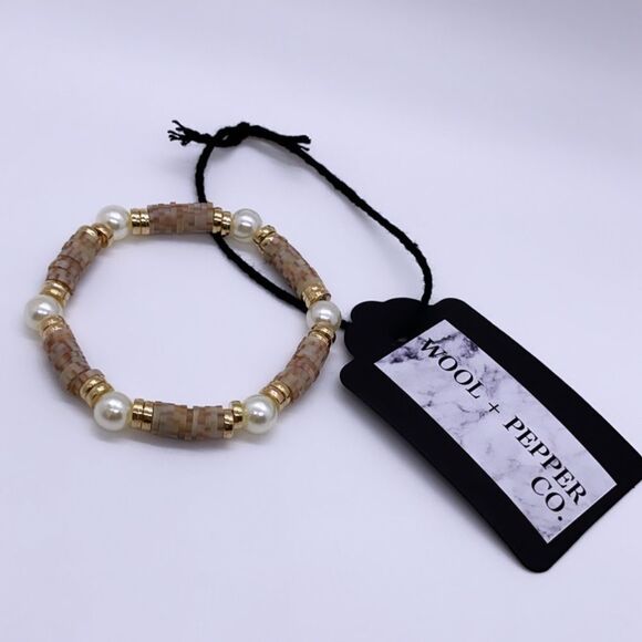 NWT Wool + Pepper Co. Bracelet - Picture 1 of 5